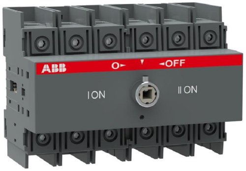 Рубильник реверсивный ABB OT100F3C 3п 100А без ручки картинка